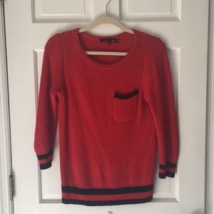 Rag & Bone red sweater